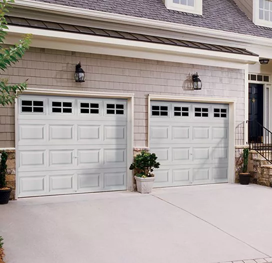 Colonial Style Carriage House Garage Door