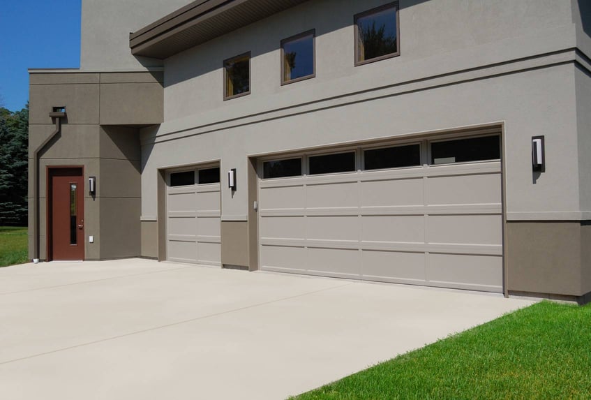 Recessed Panel Garage Door